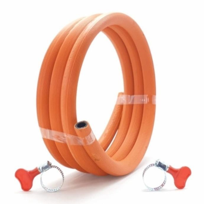 Paket Regulator Starcam Meter + Selang Gas 2 Meter 3 Lapis Propeller Ryccaelmei