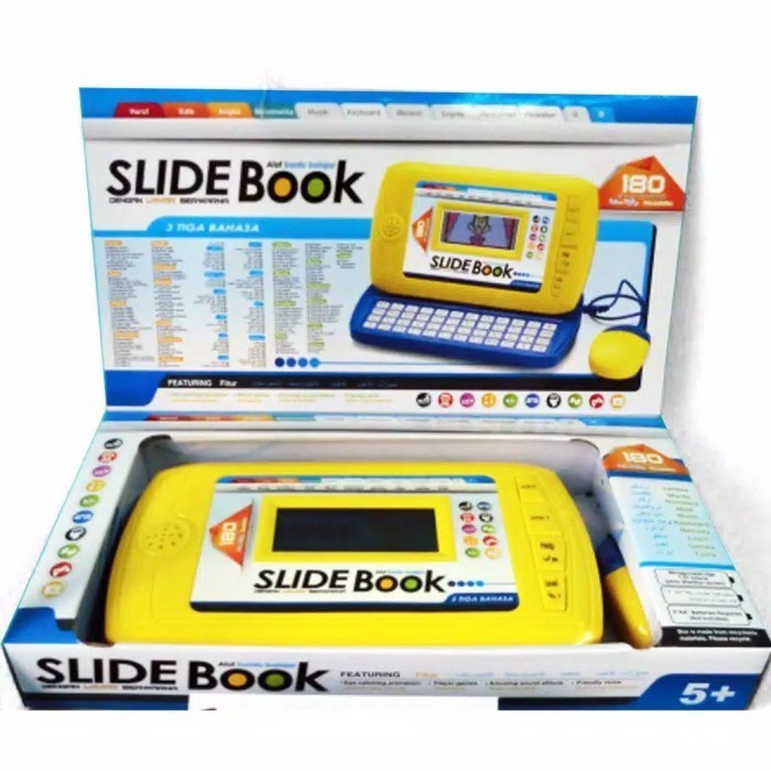 Mainan Edukasi Anak Tab Anak 180 Fungsi 3 Bahasa
