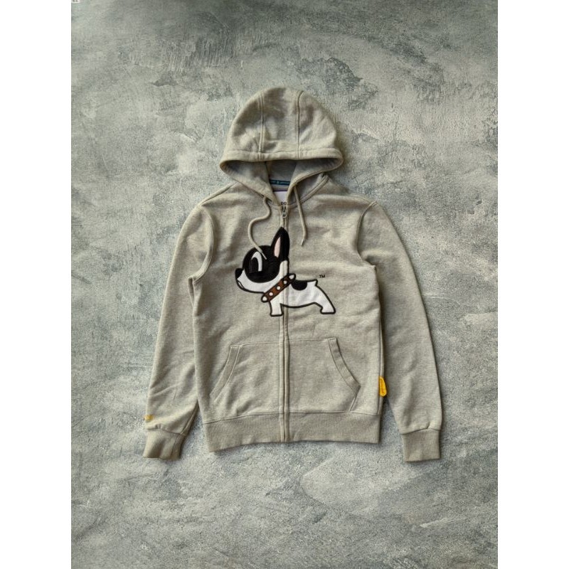 Hoodie Zipper Pancoat Art Dog