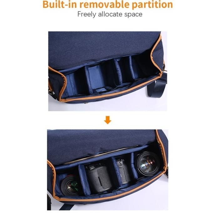 Knf Concept Tas Camera Single Shoulder Bag Waterproof Camera And Acc