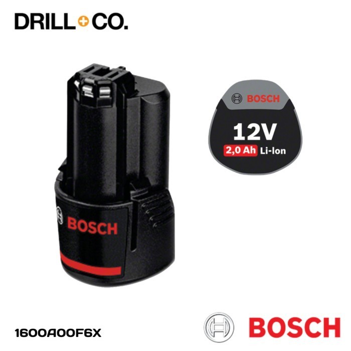 Bosch Battery / Baterai 12V 2.0 Ah (F6X)