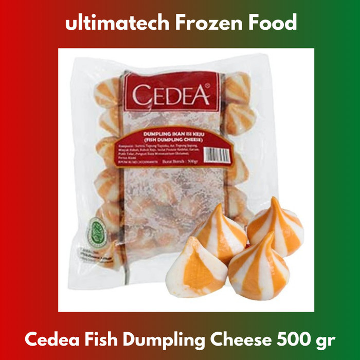 

Ayala - Cedea Fish Dumpling Cheese 500 Gr Seafood Fresh Frozen Food Enak Halal