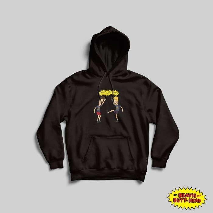 Hoodie Beavis And Butthead - Beavis Metal