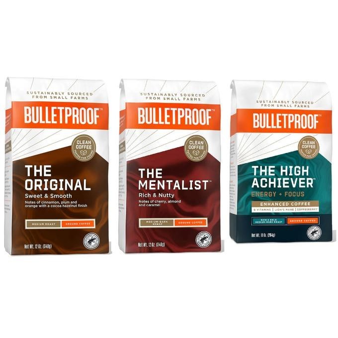 

Bulletproof Ground Coffee, Organic Beans, Perfect Keto, Clean Coffee ___maxie