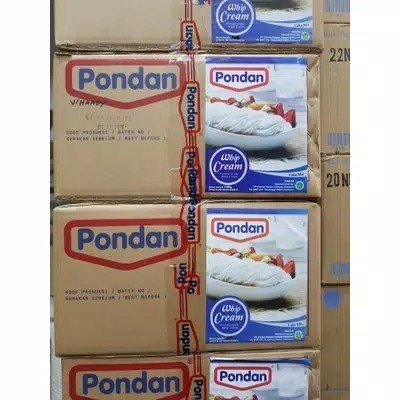 

Pondan Whip Cream / Whipping Cream/Whipped Cream Bubuk 1Kg