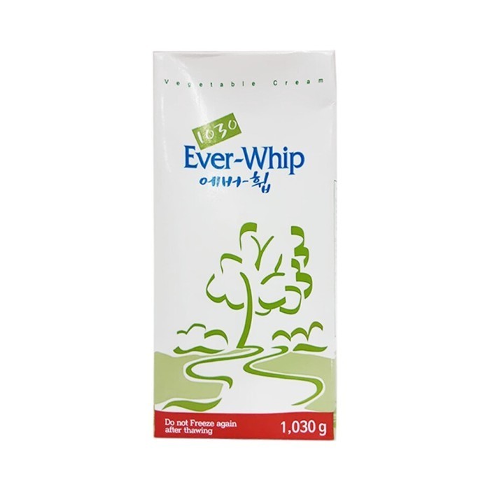 

Ever Whip Non Dairy Whipping Cream Sugar Free 1030 Gr (Pa Putih)