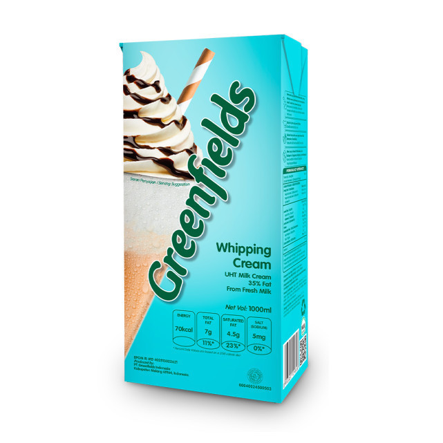 

Whipping Cream Greenfields 1 L Krim Whip