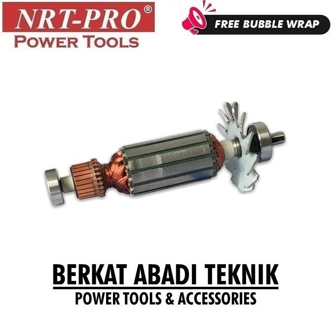 Nrt-Pro N 9500 N Armature Angker Mesin Gerinda 4 Inch Gurinda Grinda Tangan Disc Grinder N9500N 9800