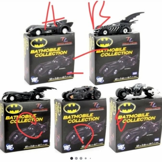 Tomica Limited Batmobile Collection Mobil Batman Keluaran Tomica