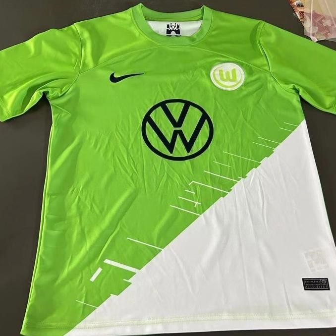 NEW 2023-2024 JERSEY BOLA WOLFSBURG HOME 23 24 IMPORT