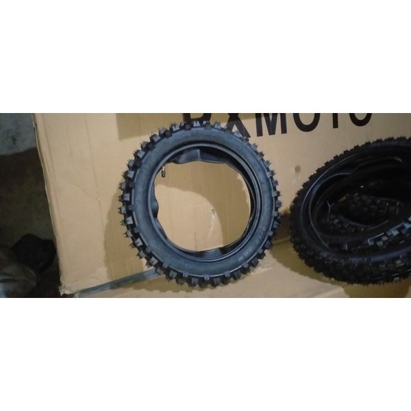 Ban Luar Dan Dalam - Ban Trail - Ban Cross - Ban Motor Cross- Ban Motor Trail - 80-100-12 - Ring 12