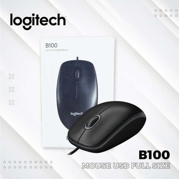 Mouse Logitech B100 - B 100 - Original