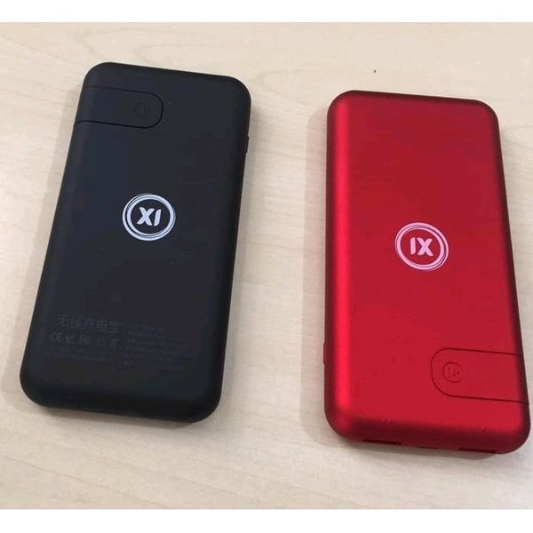 Original Led Powerbank Wireless Qi 10000Mah Compatible Iphone 11 Pro Max 10 Samsung Note 10 Plus S10