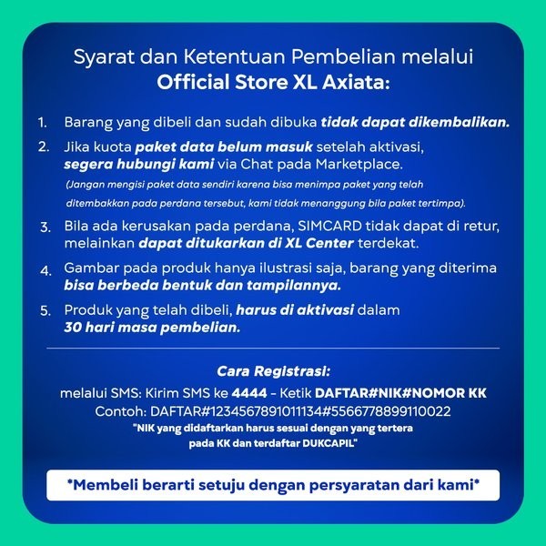 Kartu Perdana Xl Akrab Hingga 63Gb 2 Anggota 30 Hari
