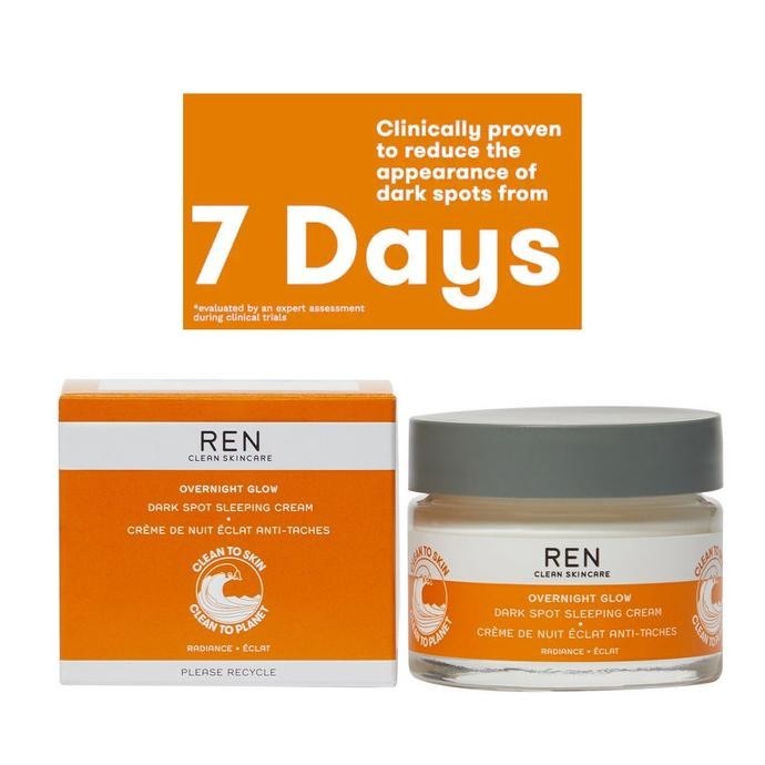 REN Clean Skincare Overnight Glow Dark Spot Sleeping Cream ___maxie