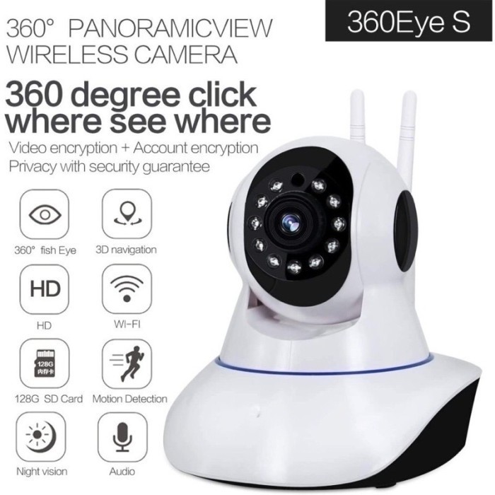 Ip Kamera Cctv Wireless Apk Yoosee Wifi 3 Antena Praktis Tanpa Kabel