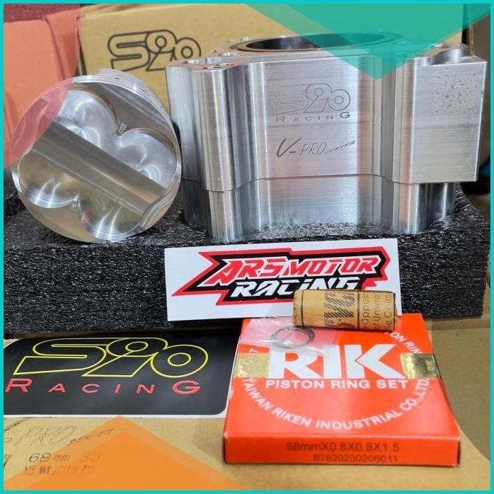 LOK PISTON BILLED S90 SIZE 68MM MX KING R15 NMAX AEROX LEXI VIXION 19F