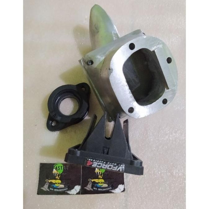 Manipol Intake Kodok Fizr Panjang + Membran Racing Vforce 4 + Karet