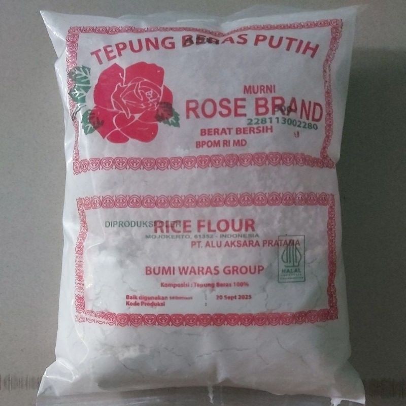 

Tepung Beras Putih Rose Brand 500 g