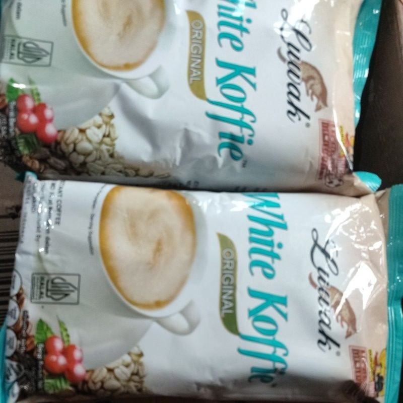 

luwak white coffee 1 renceng isi 10 sachet