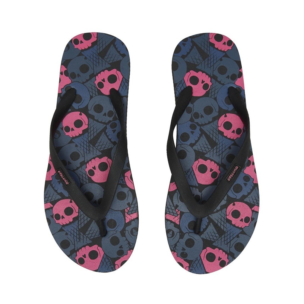 69 Slam Sandal Wanita - UNISEX SKULL CONE GABY SANDALS AGSSKC-AT