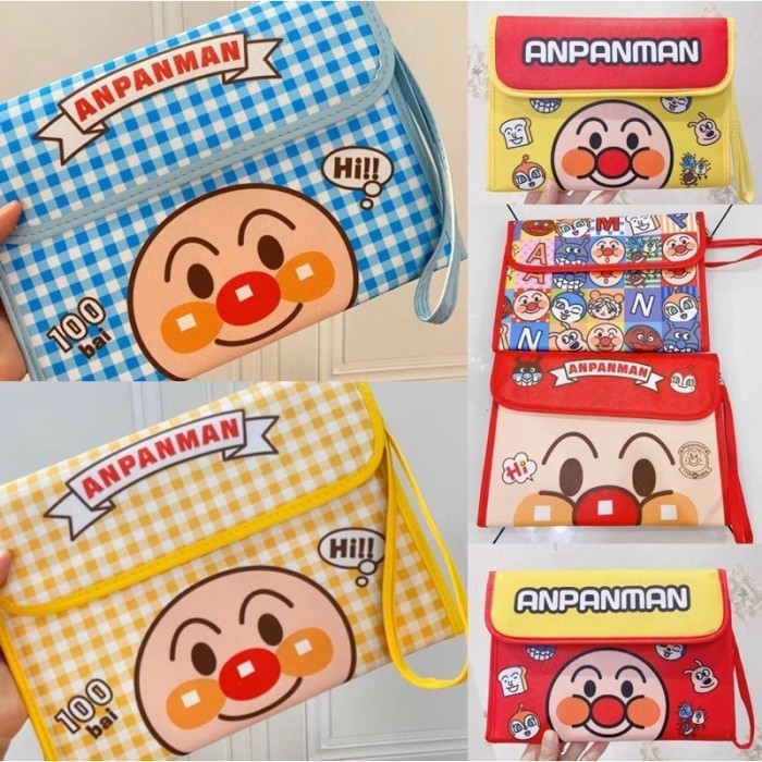 

Anpanman Document Organizer Bag Tempat Penyimpanan Dokumen Tema Kartun
