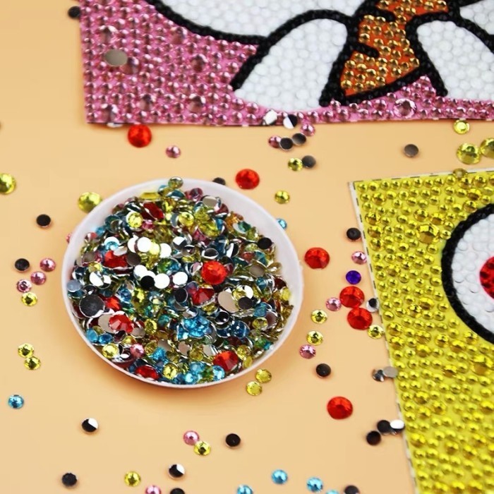 

Diy Diamond Painting Animal With Frame 5D Prakarya Anak