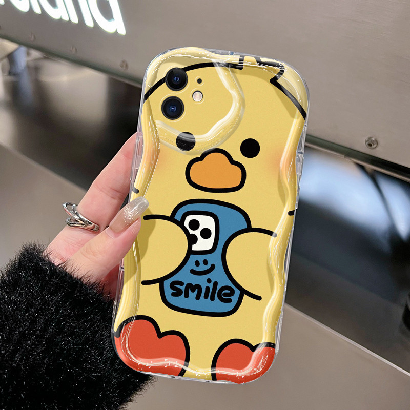 Casing Hp iPhone 11 Pro Max 12 Pro Max Case hp sarung pola bebek Casing Lucu Anti drop dan Kesing pe