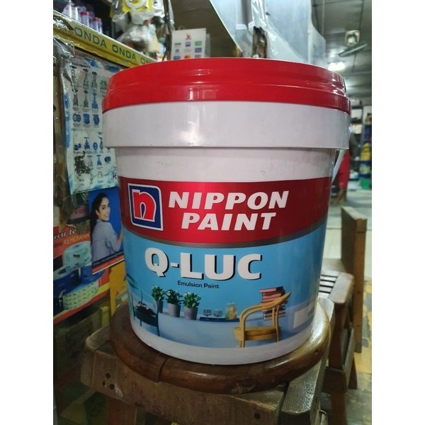 CAT TEMBOK PUTIH Q-LUC PAIL Q-LUC NIPPON PAINT Q-LUC