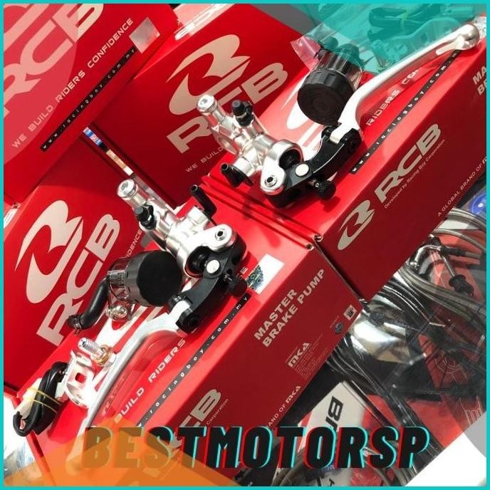 Master Rem RCB S1 NMAX PCX XMAX 2 Tabung Original Import - Silver 19F3
