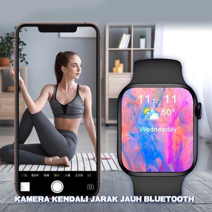 Produk Terbaru Smartwatch Series 8 I8 Pro Max 45Mm Model Terbaru