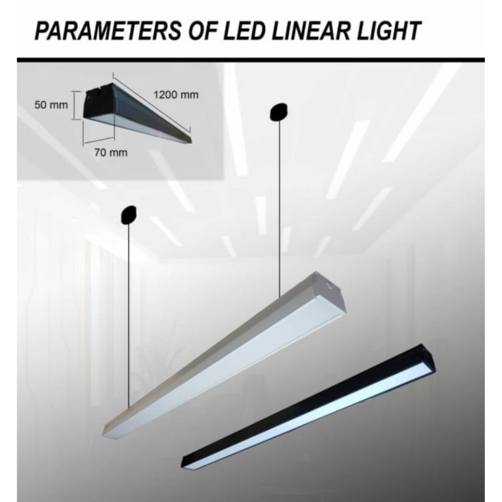 Lampu Gantung Led 36W / Hanging Lamp 36W / Lampu Plafon Kotak 36W