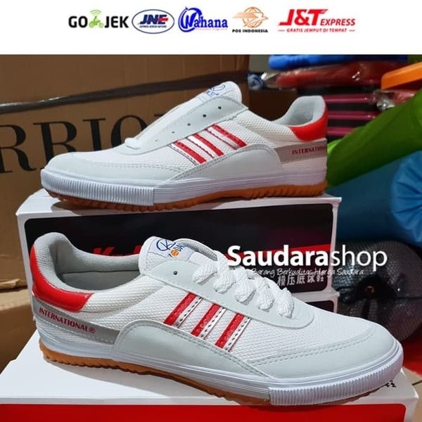Kodachi 8116 Sepatu Capung Putih Merah Silver Sepatu Capung