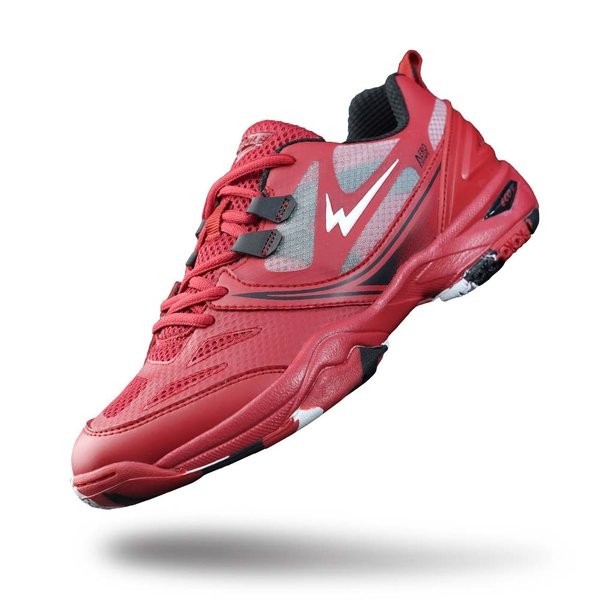 Eagle Jet Pro Badminton Shoes - Merah-Hitam