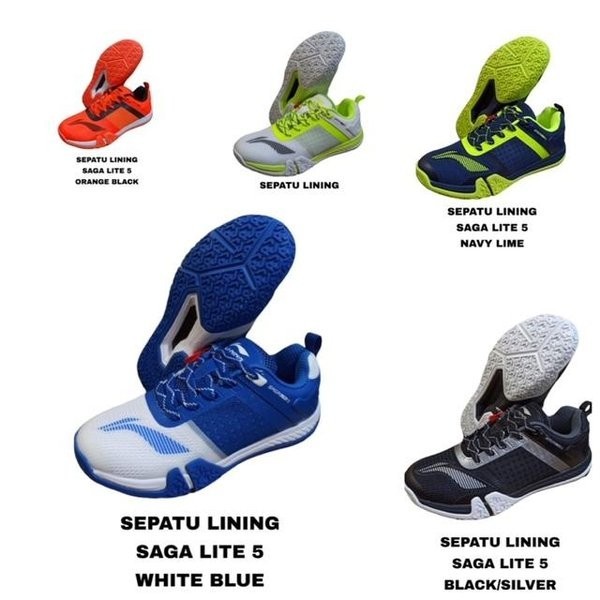SEPATU BADMINTON BULUTANGKIS LINING SAGA LITE 5 ORIGINAL