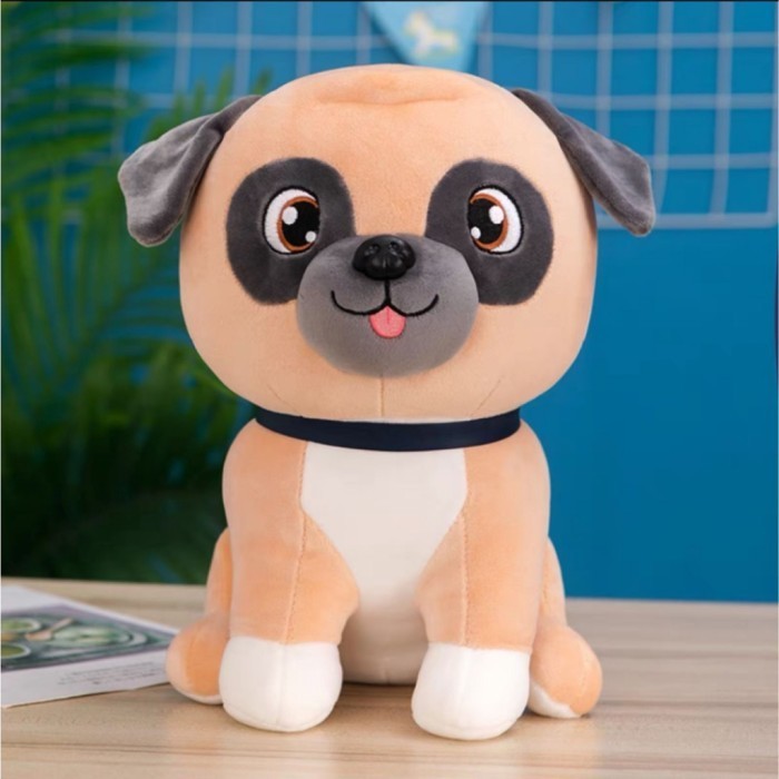 SALE TERBATAS Bantal Boneka Pug Bantal Pug Boneka Pug Guling Pug 55cm 80cm BARU