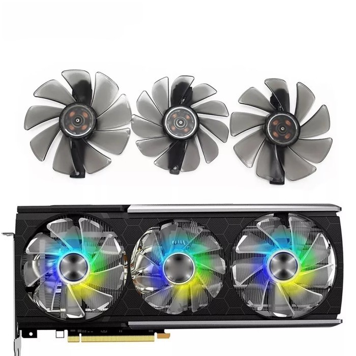 Fan Sapphire Nitro Rx 5700 Xt 5 Xt Oem Replment 87Cm 95Mm 6Pin
