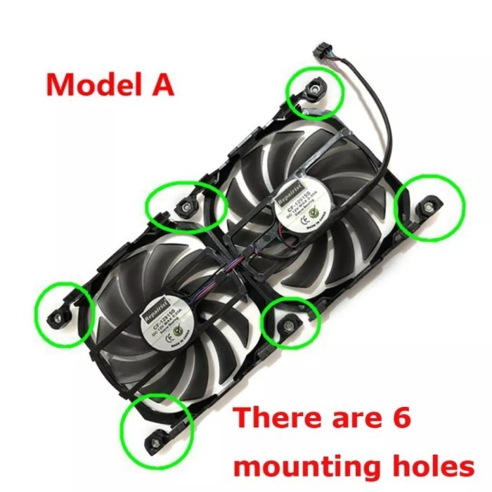 Fan Kipas Inno3D Gtx 1070 10 Ti Twin X2 Gtx 770 980 Cf 12915S