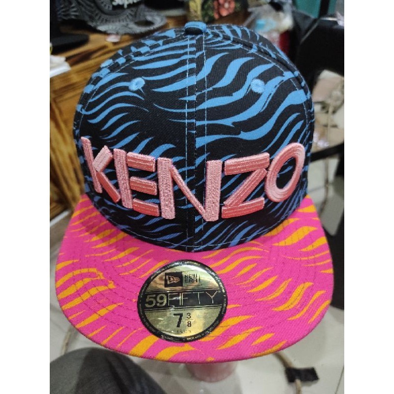 Topi Snapback Import New Era x Kenzo Original