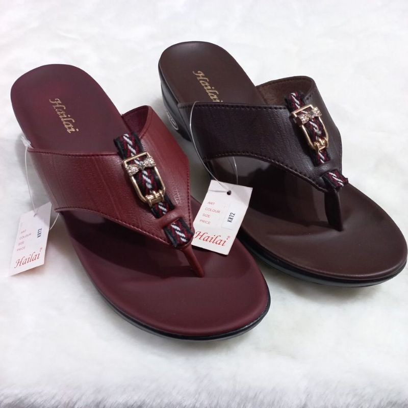 HAILAI SANDAL JEPIT WANITA TERBARU TUMIT SEDANG