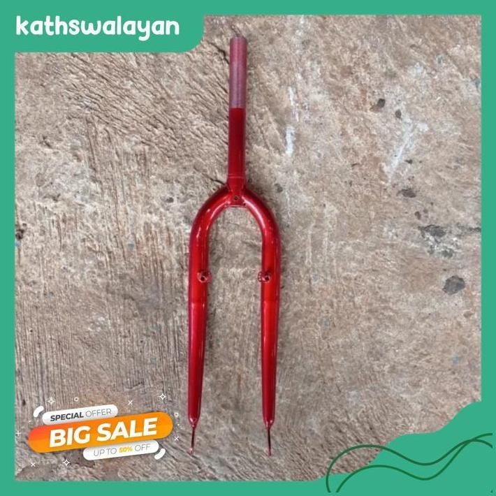 FORK GARPU SEPEDA 24 INCH MTB FEDERAL JADUL STANDAR ULIR DRAT 22.2 TERBAIK