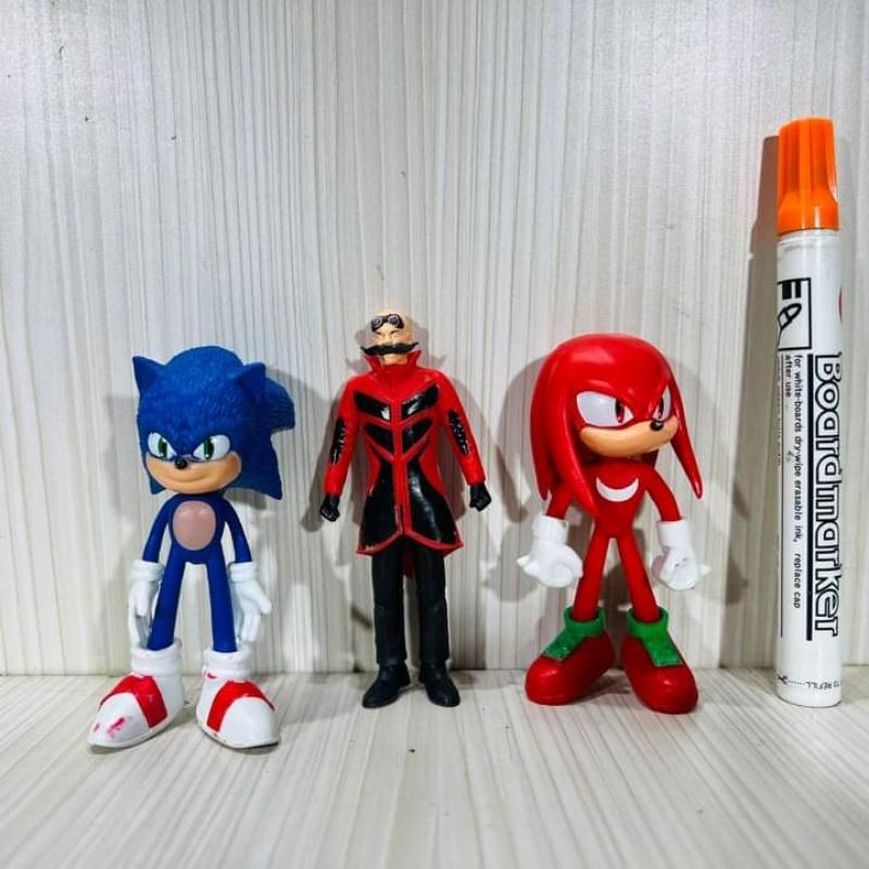 Mainan figure sonic seriessonic the hedgehogtinggi sektiar 4inchartikulasi detailloose pack
Dijual s