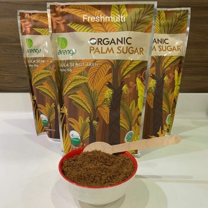 

Gula Aren Organik 1Kg / Gula Aren Arenga Organik / Palm Sugar Halal