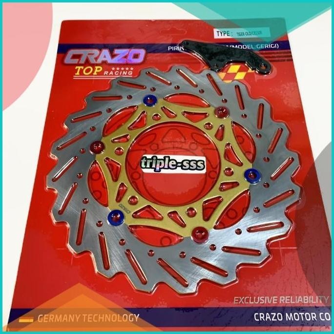 PIRINGAN CAKRAM DEPAN LEBAR TIGER OLD/VERZA/CB150 OLD/ MEGA PRO NEW 19