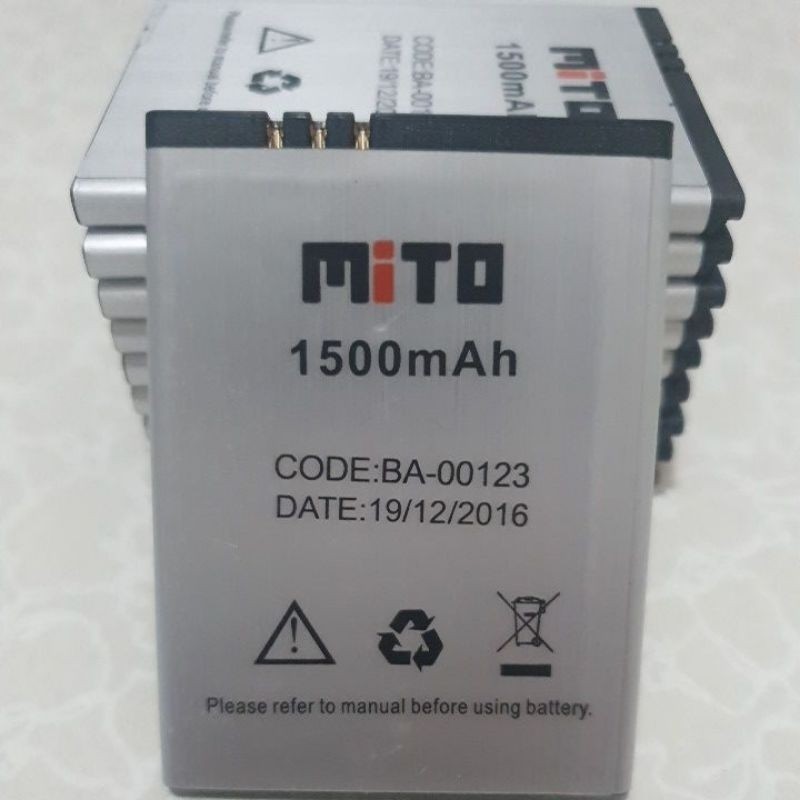 Baterai Mito 1500mah BA 00123 3.7V