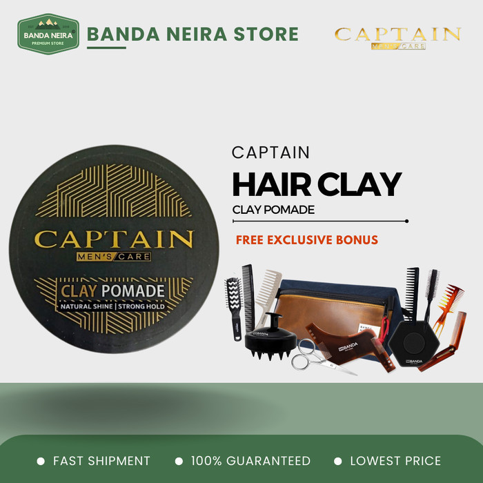 Captain Clay Pomade / Meningkatkan Volume Rambut