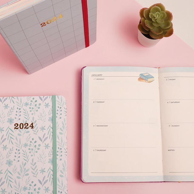 

bukuqu Planner 2024 - Agenda - Notebook - Buku Catatan