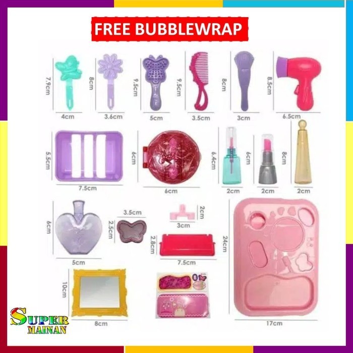 Mainan Make Up Salon Salonan Makeup Mainan Anak Perempuan Salon