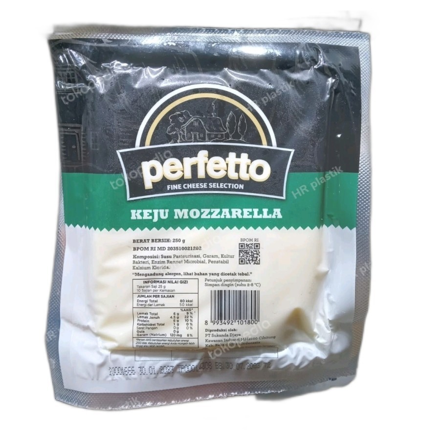 

keju mozzarella perfetto 250gr