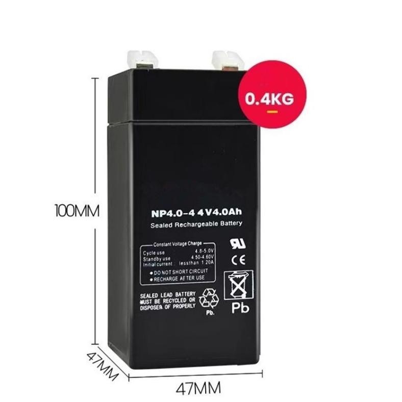 BATERAI AKI 4V 4AH / BATERAI TIMBANGAN DIGITAL AKI MOTOR | BATERAI TIMBANGAN DIGITAL - BATERAI LAMPU